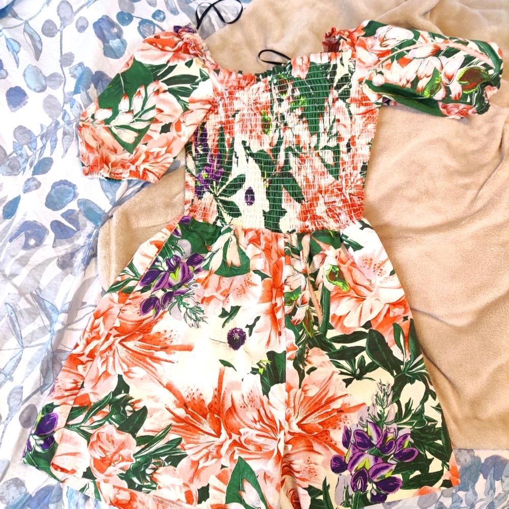 Floral romper H&M